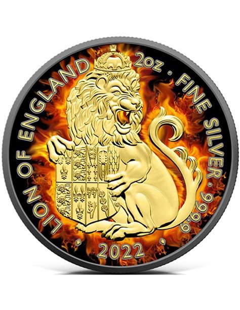 2 oz tudor beasts|tudor beasts lion of england.